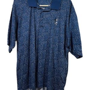 Men's Nike Mickey Mouse Golf Polo Large Blue